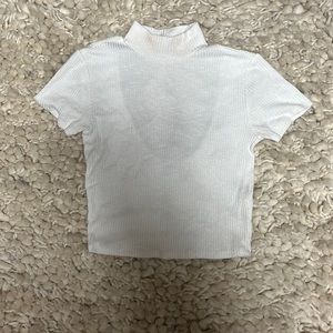 garage turtleneck crop top